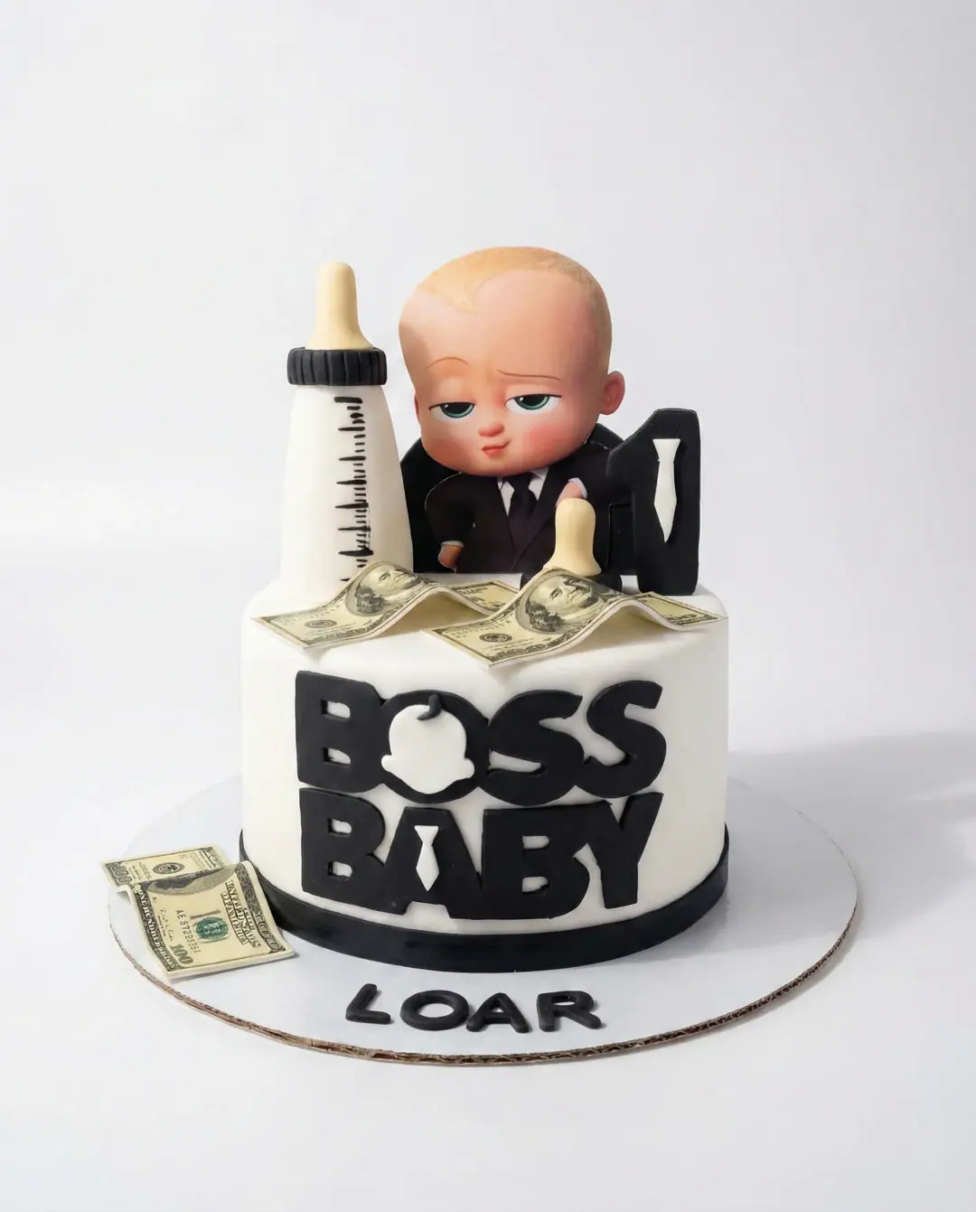 Boss Baby themed birthday cake, a custom cake by Cakes By Vjollca in Pristina, Kosovo