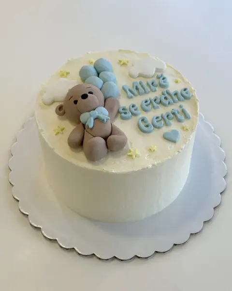 Pastel celebration cake, a custom cake by Cakes By Vjollca in Pristina, Kosovo